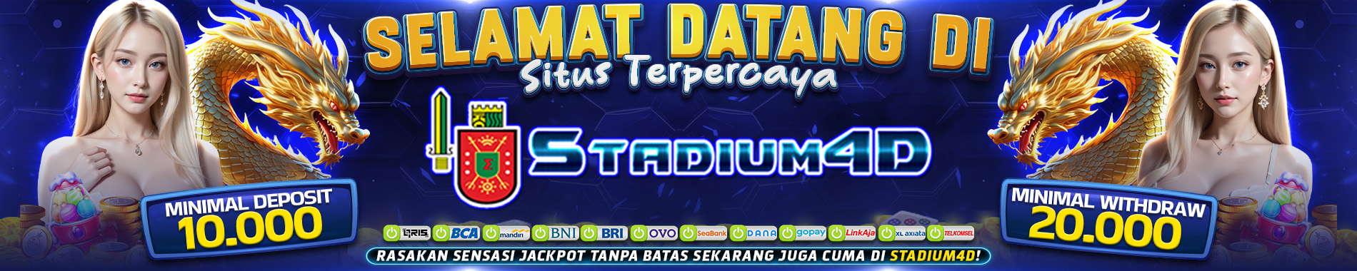 BANNER WELCOME STADIUM4D